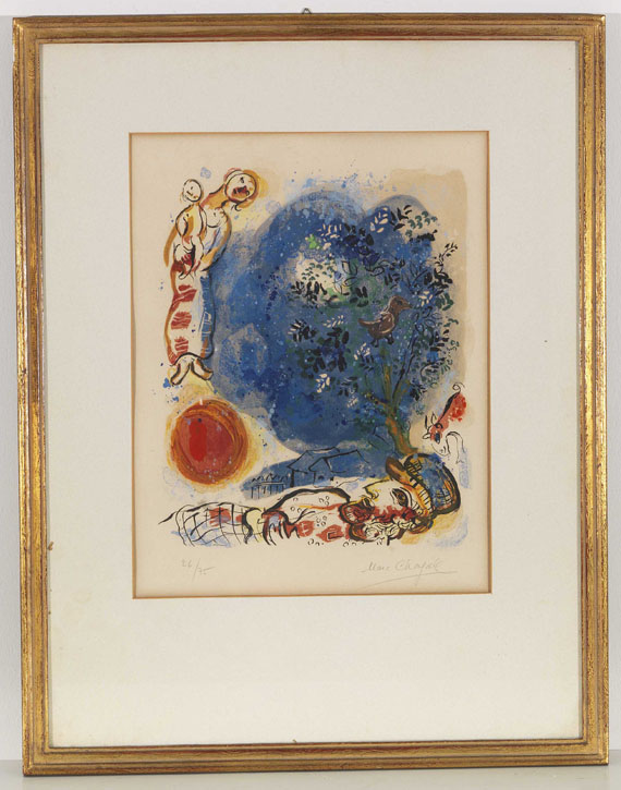 Marc Chagall - Le Paysan - Frame image