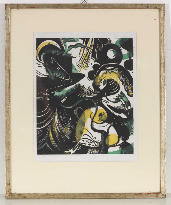 Franz Marc - Schöpfungsgeschichte II - Frame image