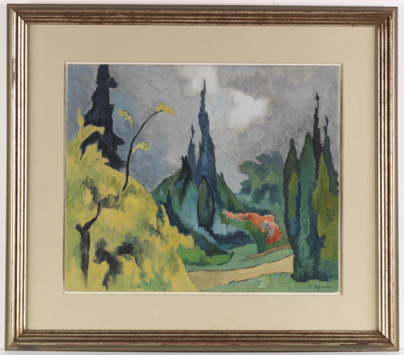 Heinrich Nauen - Park Dilborn - Frame image