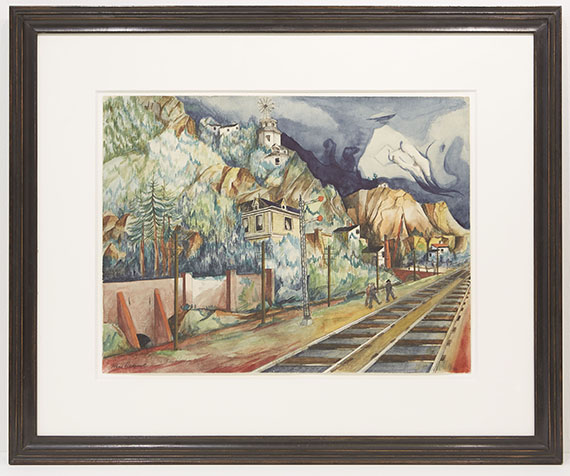 Franz Radziwill - Landschaft bei Tosdet (Tostedt) - Frame image