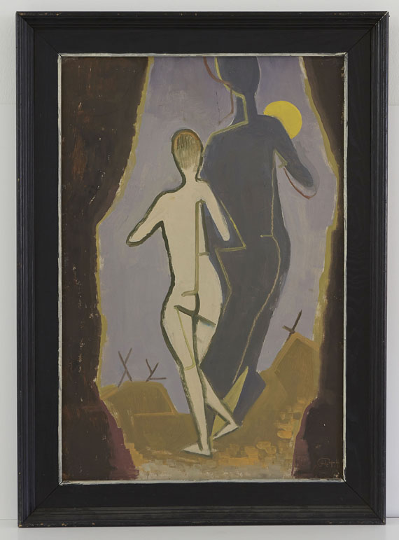 Karl Hofer - Frau und Schatten - Frame image
