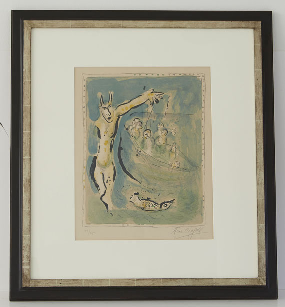 Marc Chagall - Sur la terre des dieux - Frame image