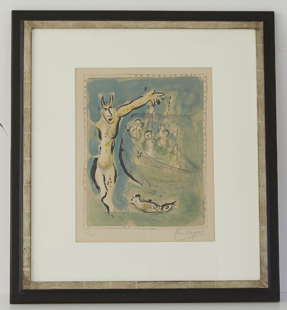 Marc Chagall - Sur la terre des dieux - Frame image