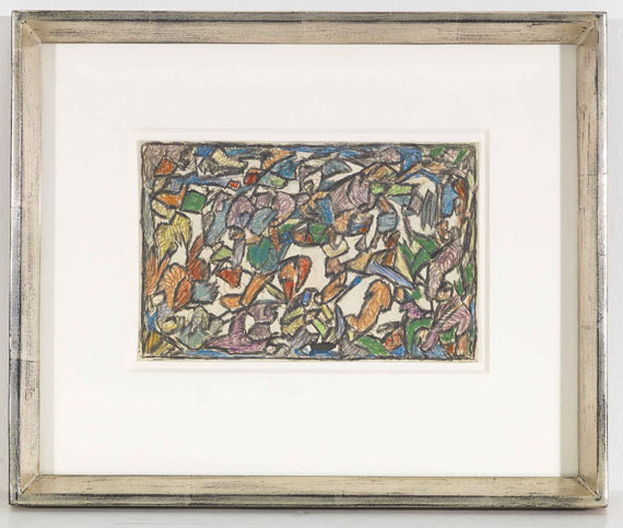 Adolf Hölzel - Lichter Dschungel - Frame image