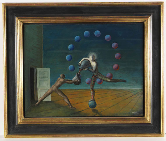 Edgar Ende - Der Tänzer auf der Kugel - Frame image