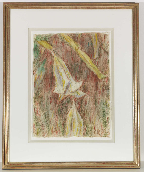 Christian Rohlfs - Datura Japonica (Engelstrompeten) - Frame image