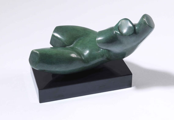 Alexander Archipenko - Small Reclining Torso - Back side