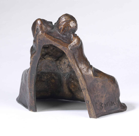 Ernst Barlach - Kussgruppe II - Back side