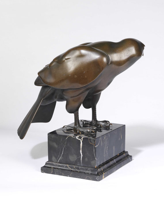 Wilhelm Krieger - Bussard - Back side