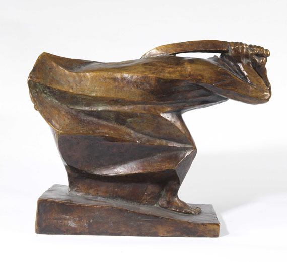 Ernst Barlach - Der Rächer - Back side