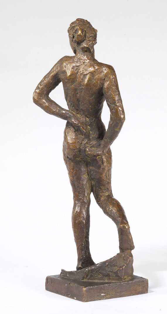 Georg Kolbe - Statuette - Back side