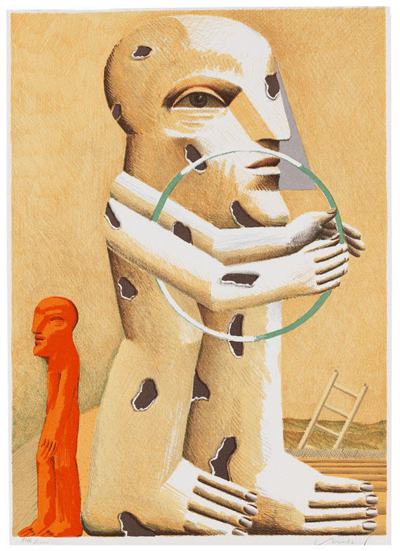 Friedensreich Hundertwasser - 1002 Nights Homo Humus - 