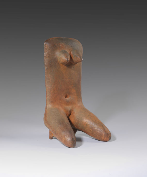 Lothar Fischer - Kniender weiblicher Torso I - 
