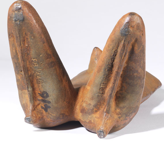 Lothar Fischer - Kniender weiblicher Torso I - 