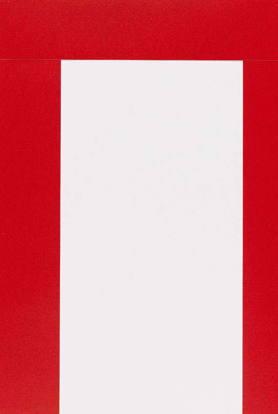 Imi Knoebel - Rot-weiss II - 