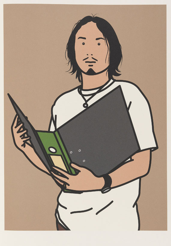 Julian Opie - Twenty Six Portraits - 