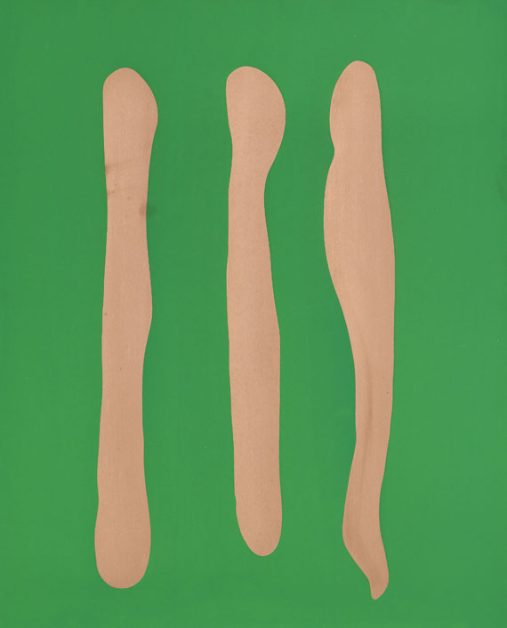 Günther Förg - Mr Green, Mr Orange, Mr Blue and Mr Brown - 