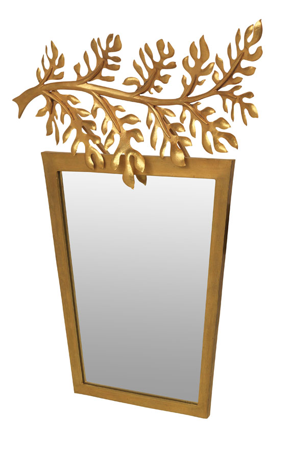 Hervé Van der Straeten - Miroir Feuilles de laurier - 
