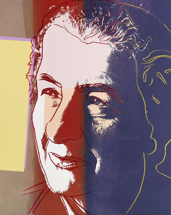 Andy Warhol - Golda Meir (Aus: Ten portraits of jews of the twentieth century) - 