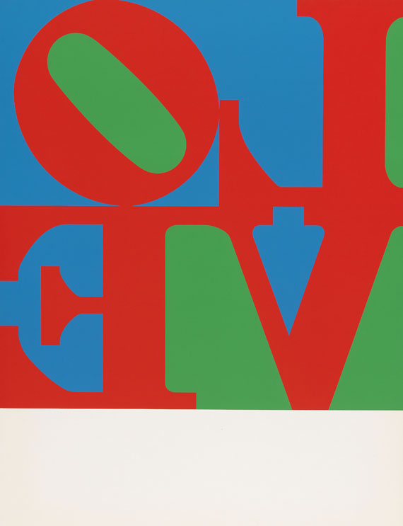 Robert Indiana - Love Wall (Love Frieze) - 4-teilig