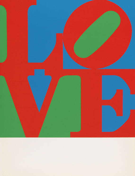 Robert Indiana - Love Wall (Love Frieze) - 4-teilig