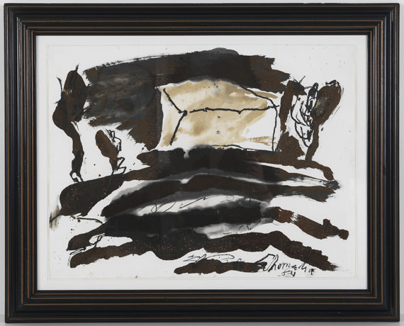 Emil Schumacher - G-17/1984 - Frame image