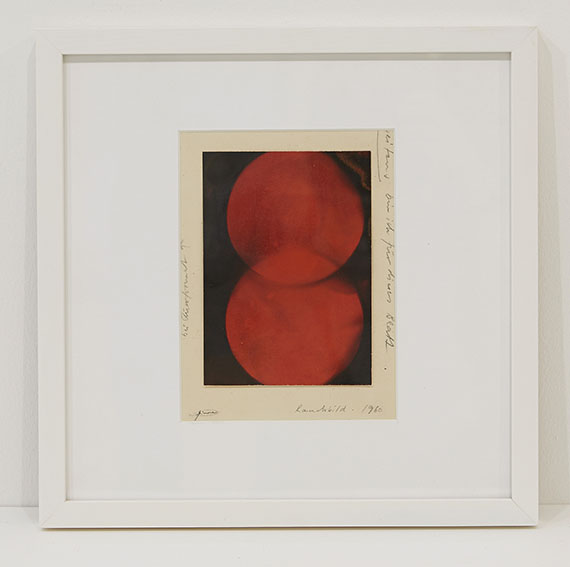 Otto Piene - Rauchbild - Frame image