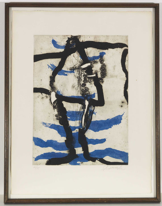 Emil Schumacher - Ohne Titel - Frame image