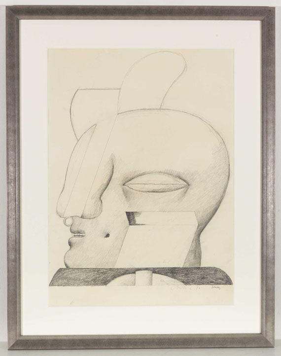 Horst Antes - Hornkopf - Frame image