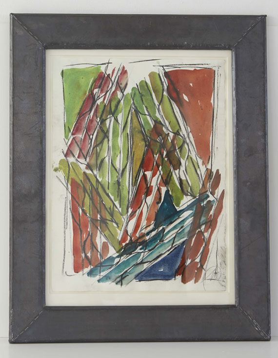 Markus Lüpertz - Ohne Titel - Frame image