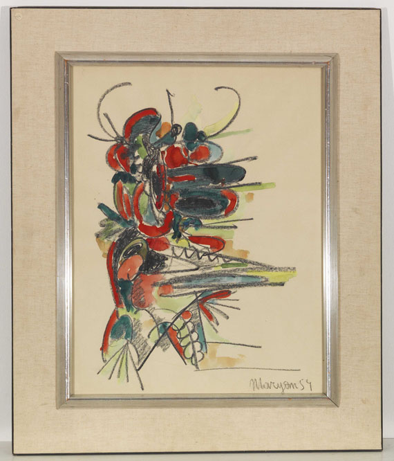  Maryan (d.i. Pinchas Burstein) - Blumen - Frame image