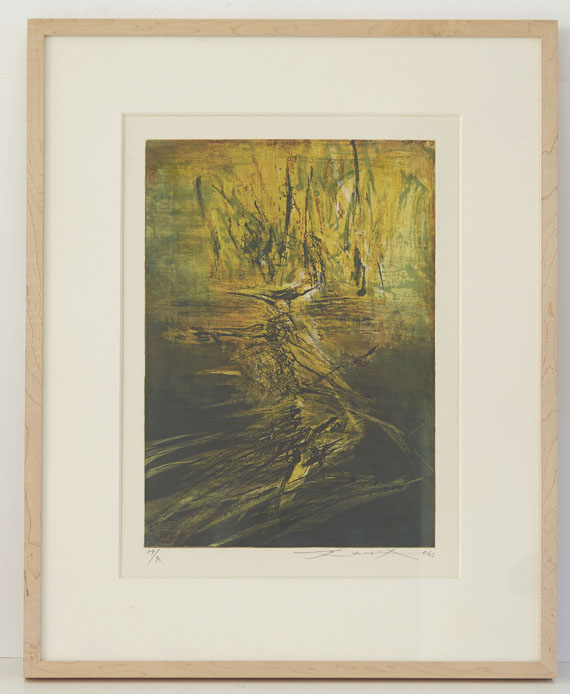 Zao Wou-Ki - Untitled - Frame image
