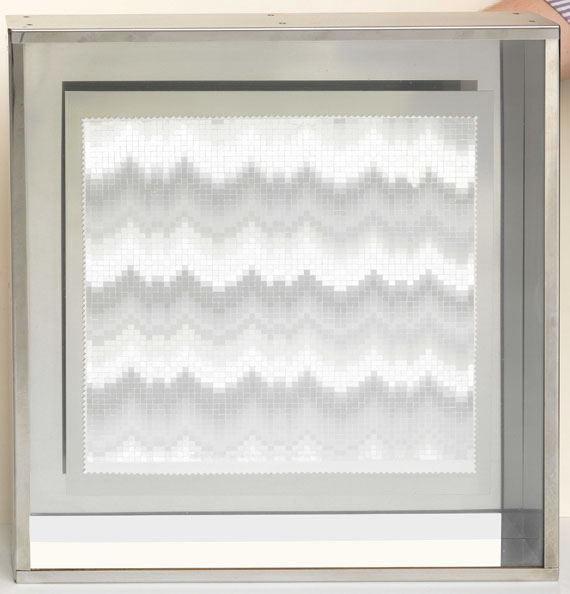 Heinz Mack - Kleines Vibrations-Relief - Frame image