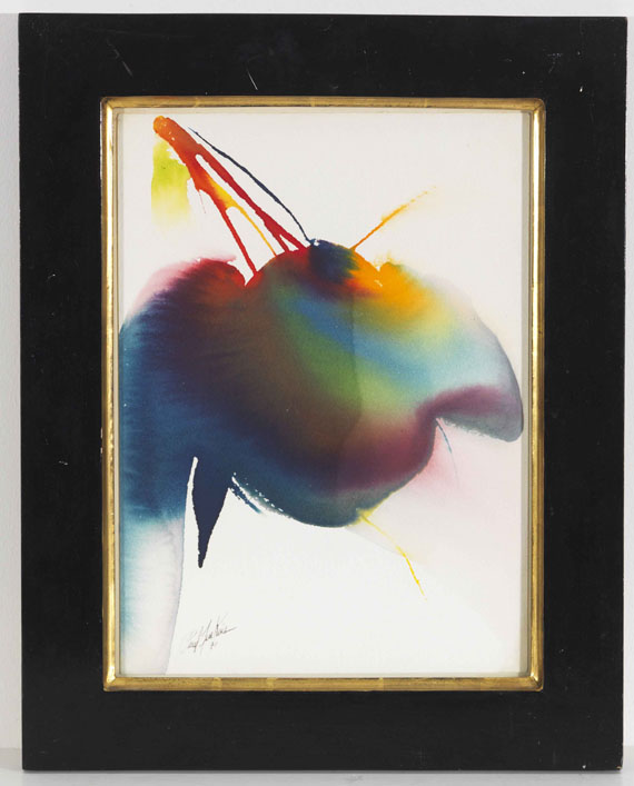 Paul Jenkins - Phenomena Carry over - Frame image
