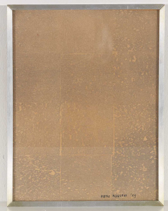 Piero Manzoni - Impronta sughero (Effects of Matter) - Frame image