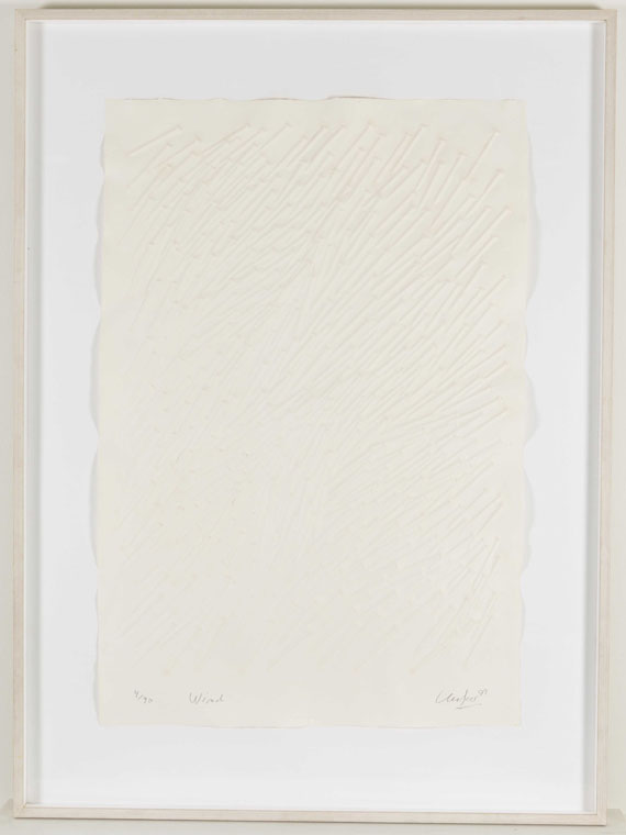 Günther Uecker - Wind - Frame image