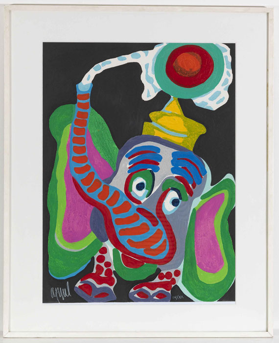 Karel Appel - L`Oeil du Cirques - Frame image