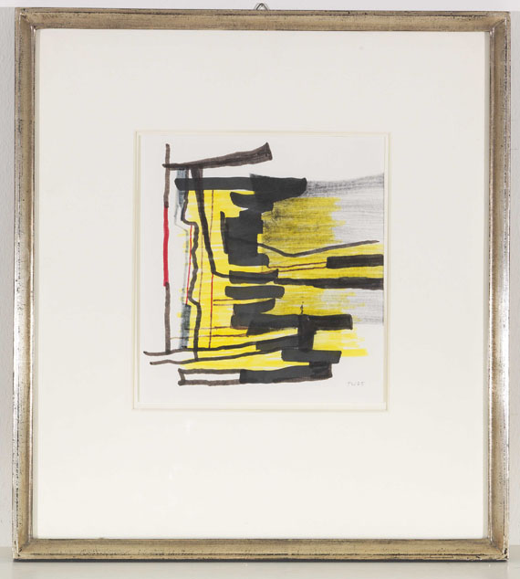 Fritz Winter - Abstrakte Komposition - Frame image