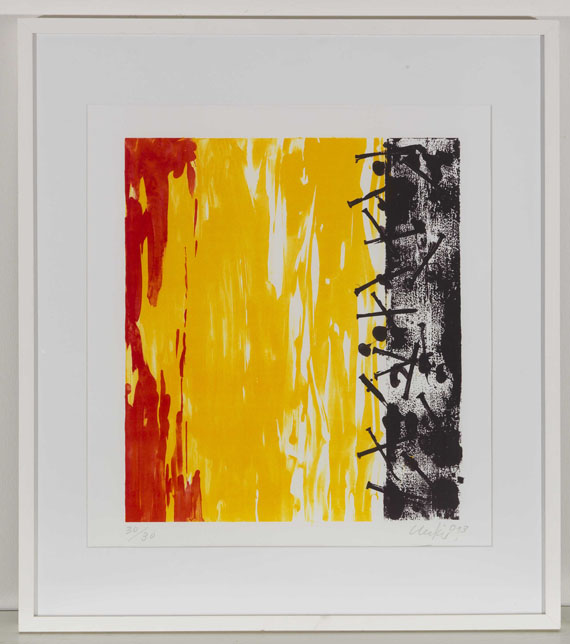 Günther Uecker - Ohne Titel - Frame image