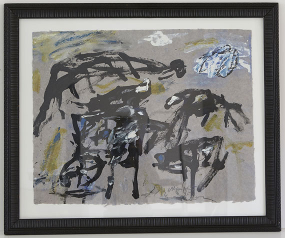 Emil Schumacher - Ohne Titel - Frame image