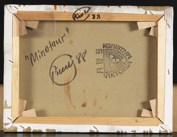 Otto Piene - Minotaur - Back side