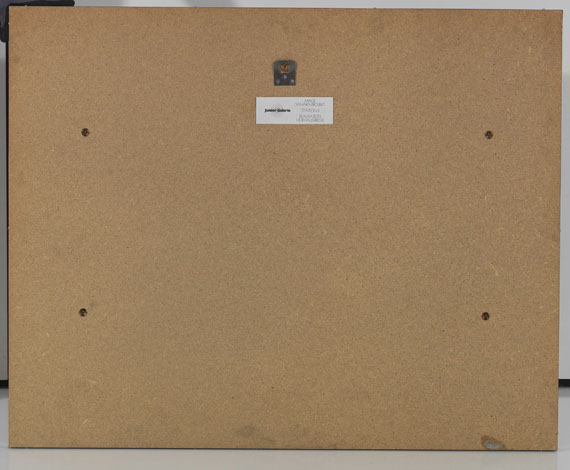 Heinz Mack - Sahara-Edition - Back side