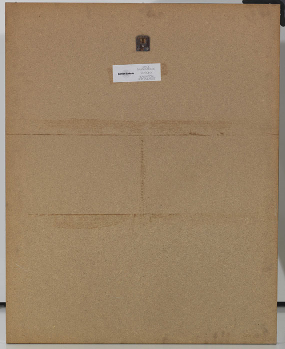 Heinz Mack - Sahara-Edition - Back side
