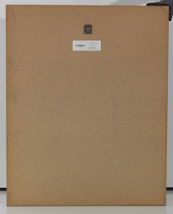 Heinz Mack - Sahara-Edition - Back side