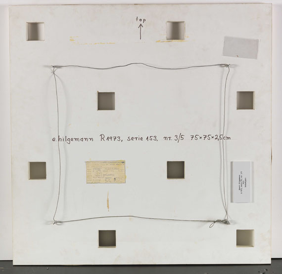 Ewerdt Hilgemann - R 1973, Serie 153, Nr. 3/5 - Back side