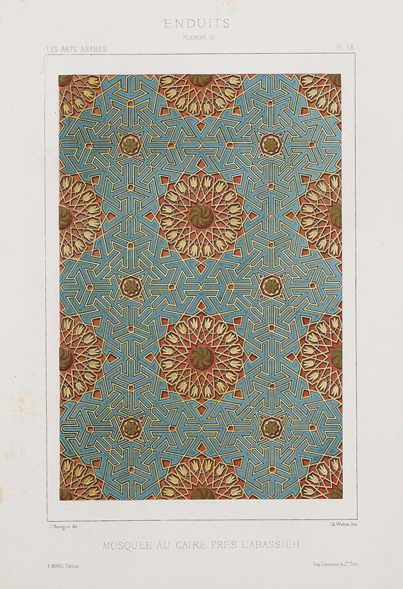 Jules Bourgoin - Arts Arabes - 
