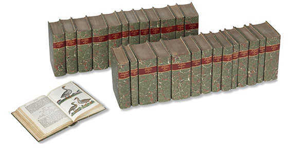 Gottlieb Tobias Wilhelm - Naturgeschichte, 27 Bde. - 