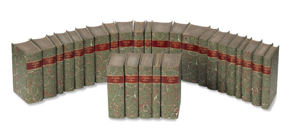 Gottlieb Tobias Wilhelm - Naturgeschichte, 27 Bde. - 