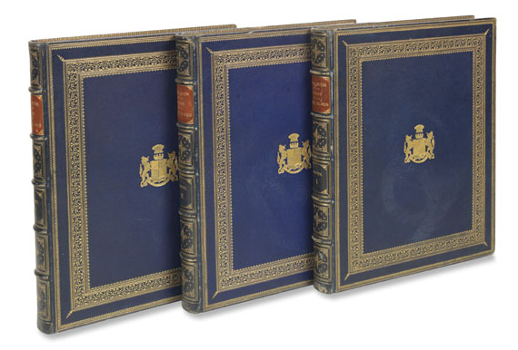 Edwin Carton Booth - Rough notes on the birds in the British Islands. 3 Bde. - 