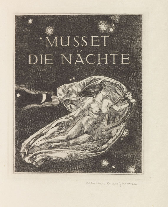 Alfred de Musset - Die Nächte. Illustr. von Christian L. Martin - 